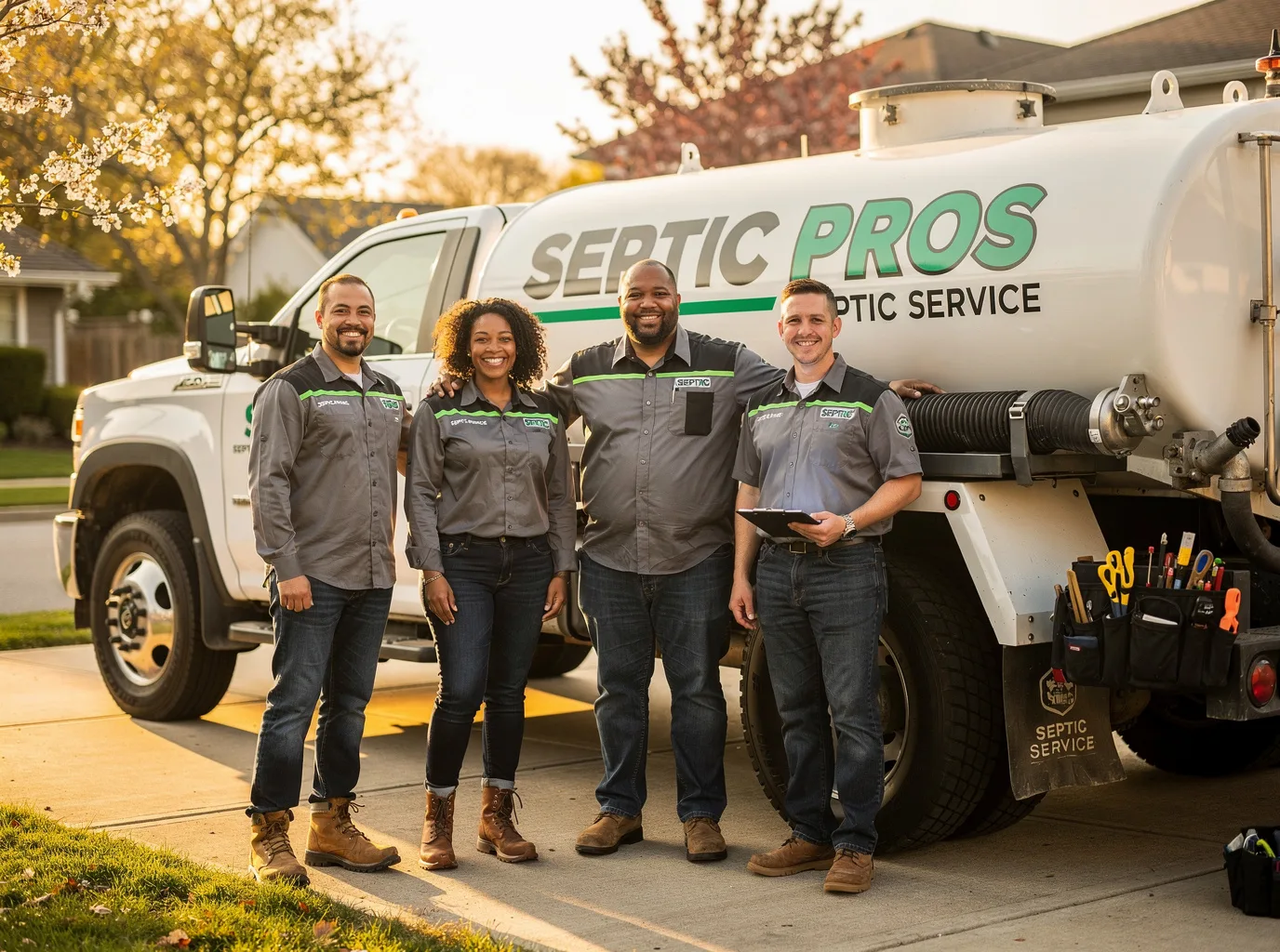 Septic Tank Pumping company in Garciasville, TX